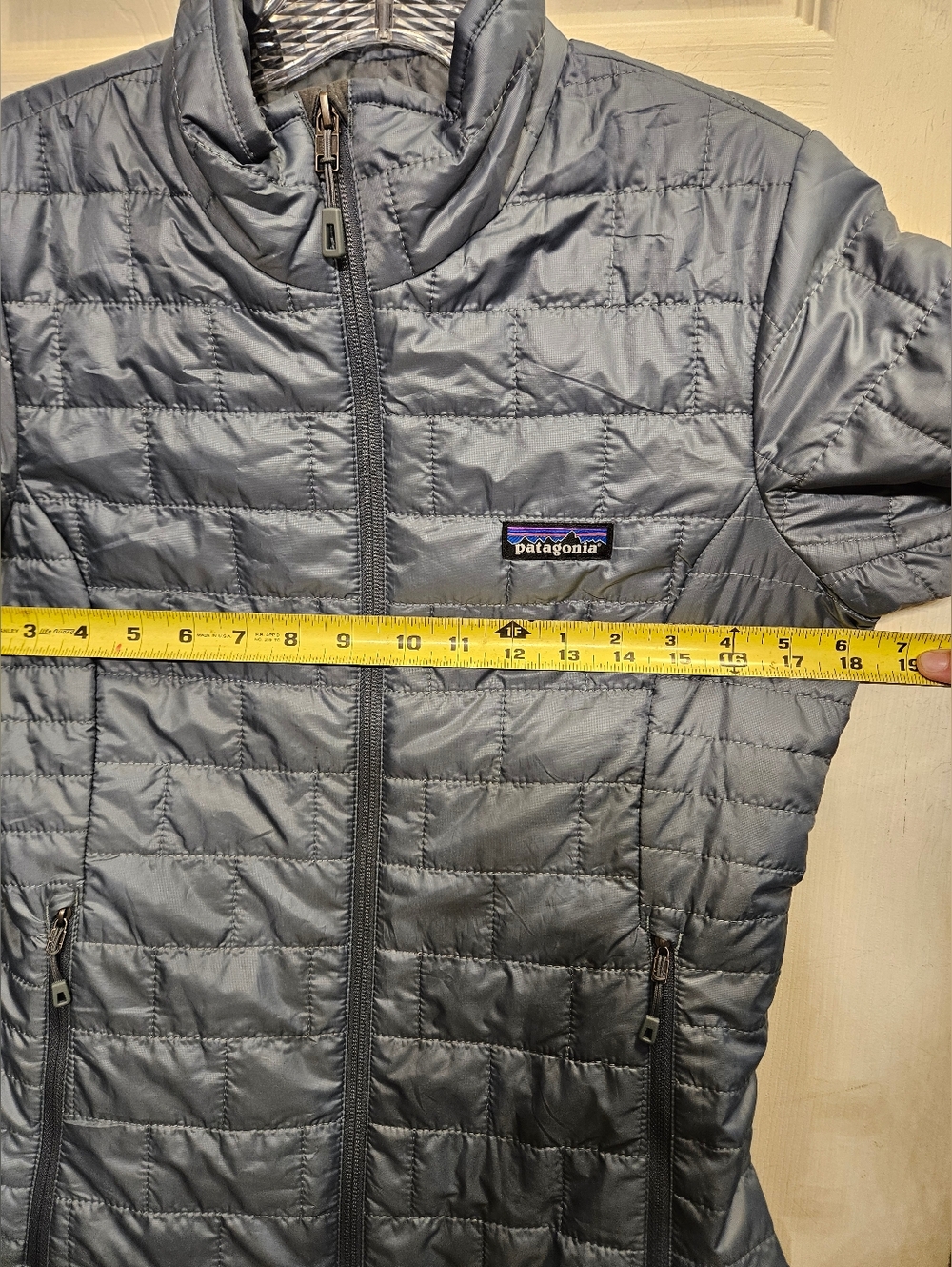 Patagonia Nano Puff Jacket coat blue womens size xs extra small - Picture 6 of 6